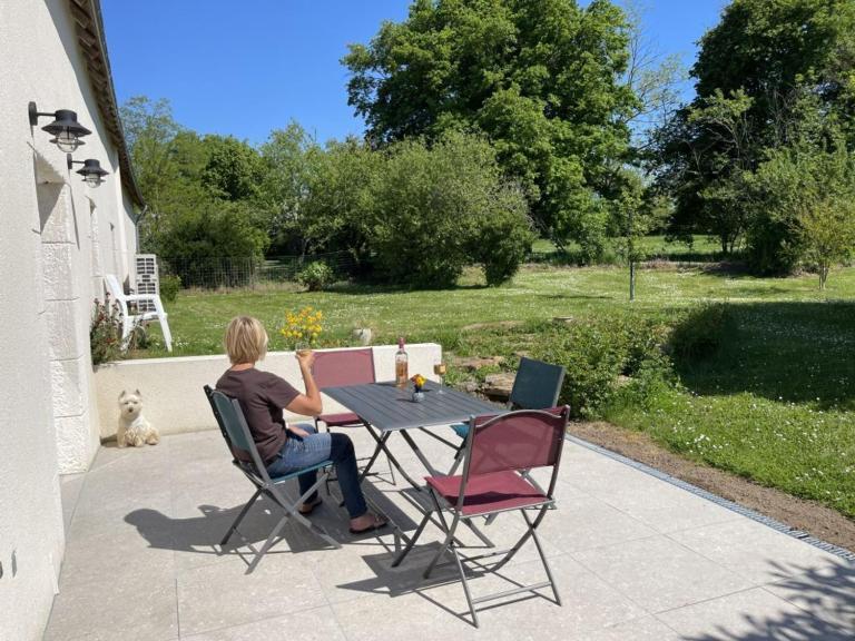 Les Mimosas Villa Gracay Dış mekan fotoğraf